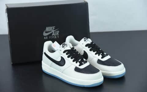 耐克 Nike Air Force 1'07 Low 空军一号“黑鸽子联名”低帮休闲板鞋纯原版本 货号：CU6603-113