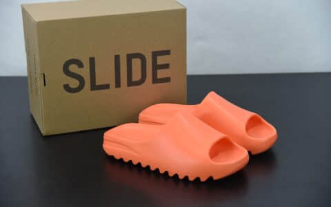 阿迪达斯Adidas Kanye West x Yeezy Slide“Resin” 椰子橙色拖鞋侃爷再度联名款纯原版本 货号：GZ0953