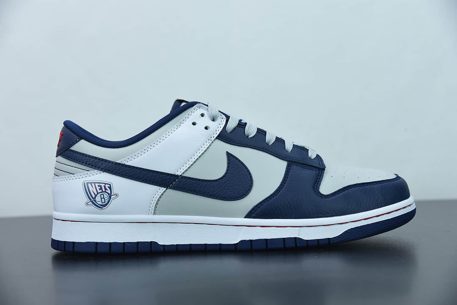 耐克NBA x Nike Dunk Low EMB NBA 75周年蓝网联名低帮休闲板鞋纯原版本 货号：DD3363-001