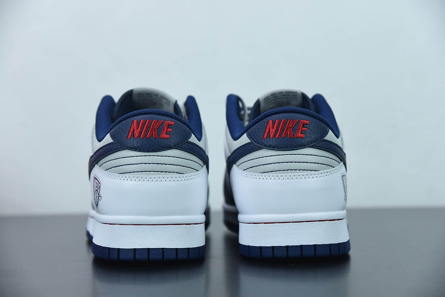 耐克NBA x Nike Dunk Low EMB NBA 75周年蓝网联名低帮休闲板鞋纯原版本 货号：DD3363-001