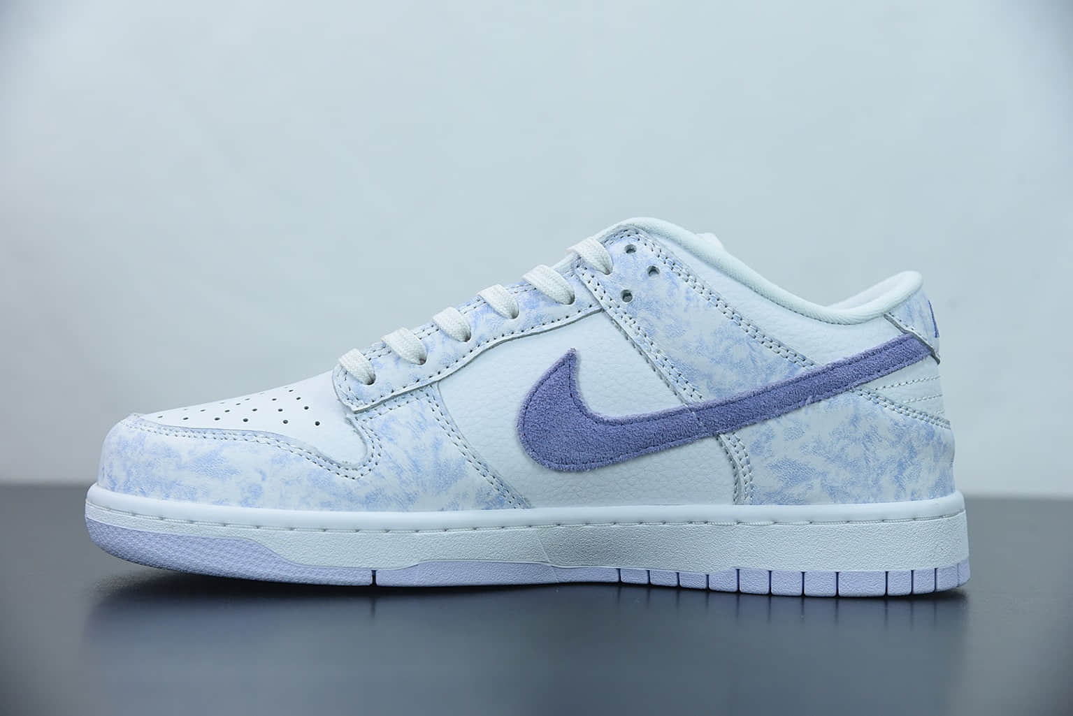 耐克 Nike Dunk Low'Purple Pulse'淡蓝紫水洗扣篮系列低帮休闲运动滑板板鞋纯原版本 货号：DM9467-500