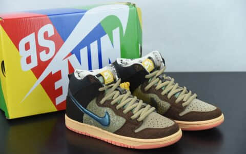 耐克 Nike Concepts x NK SB Dunk High  Mallard  烤鸭 高帮运动休闲板鞋纯原版本 货号：DC6887-200