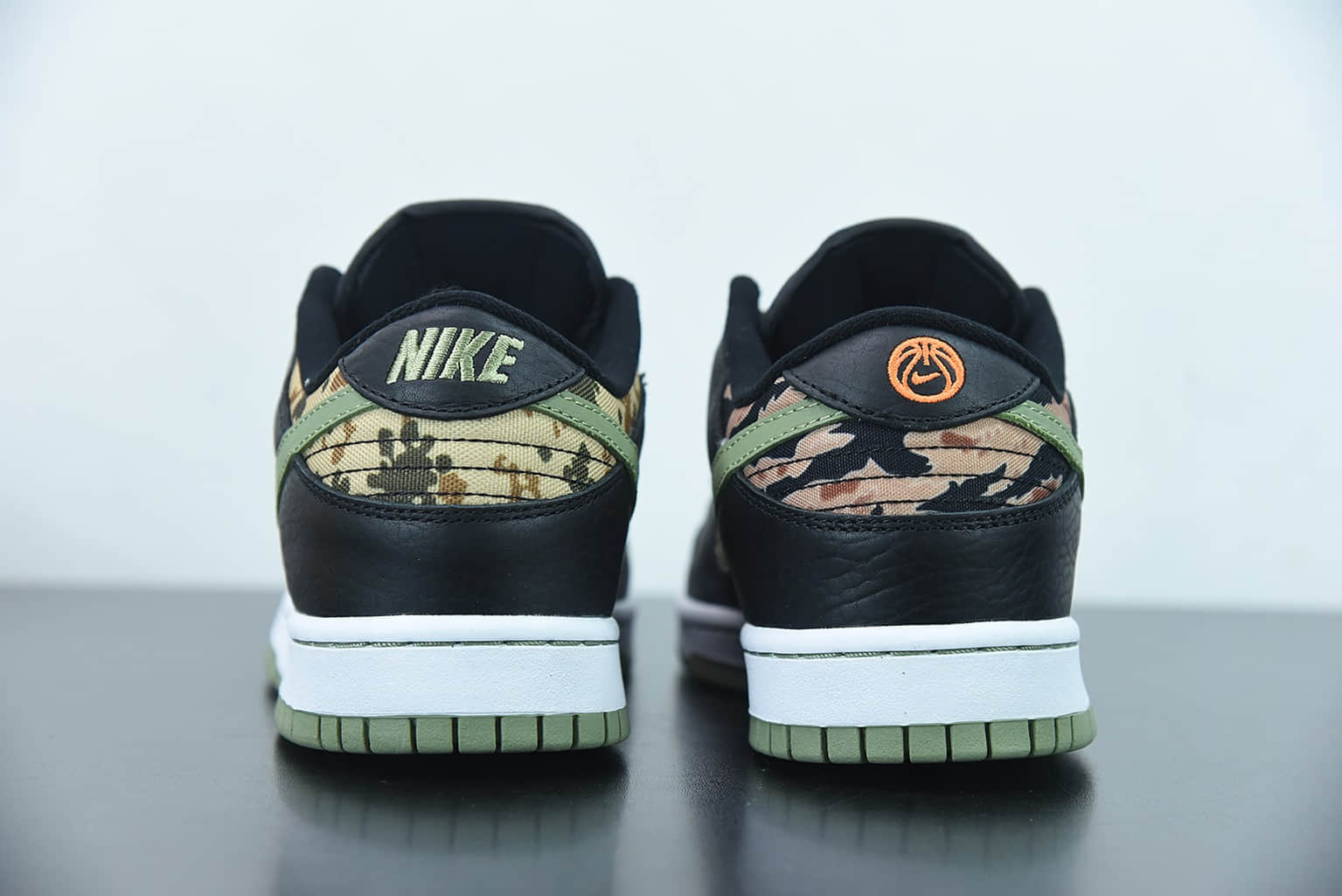 耐克 Nike SB Dunk Low “Black Multi-Camo” 迷彩不对称鸳鸯黑迷彩低帮运动休闲板鞋纯原版本 货号：DH0957-001