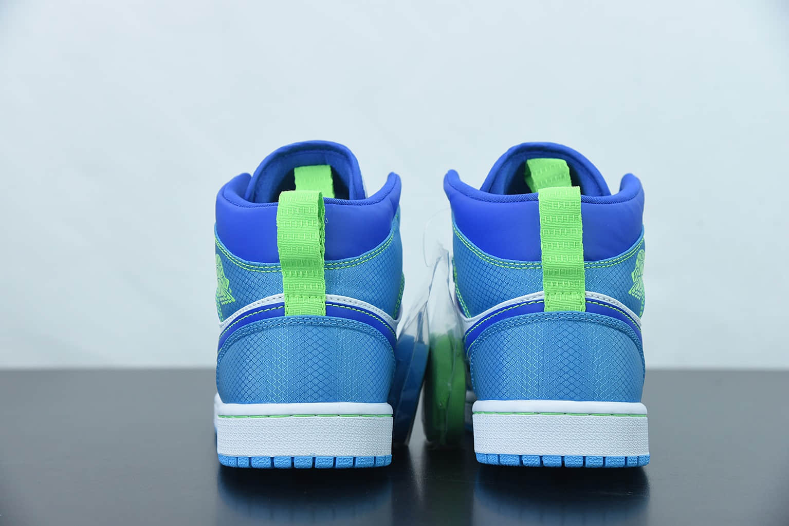 乔丹Air Jordan 1 Mid GS AJ1 蓝绿湖水绿中帮文化篮球鞋纯原版本 货号：DA8010 400