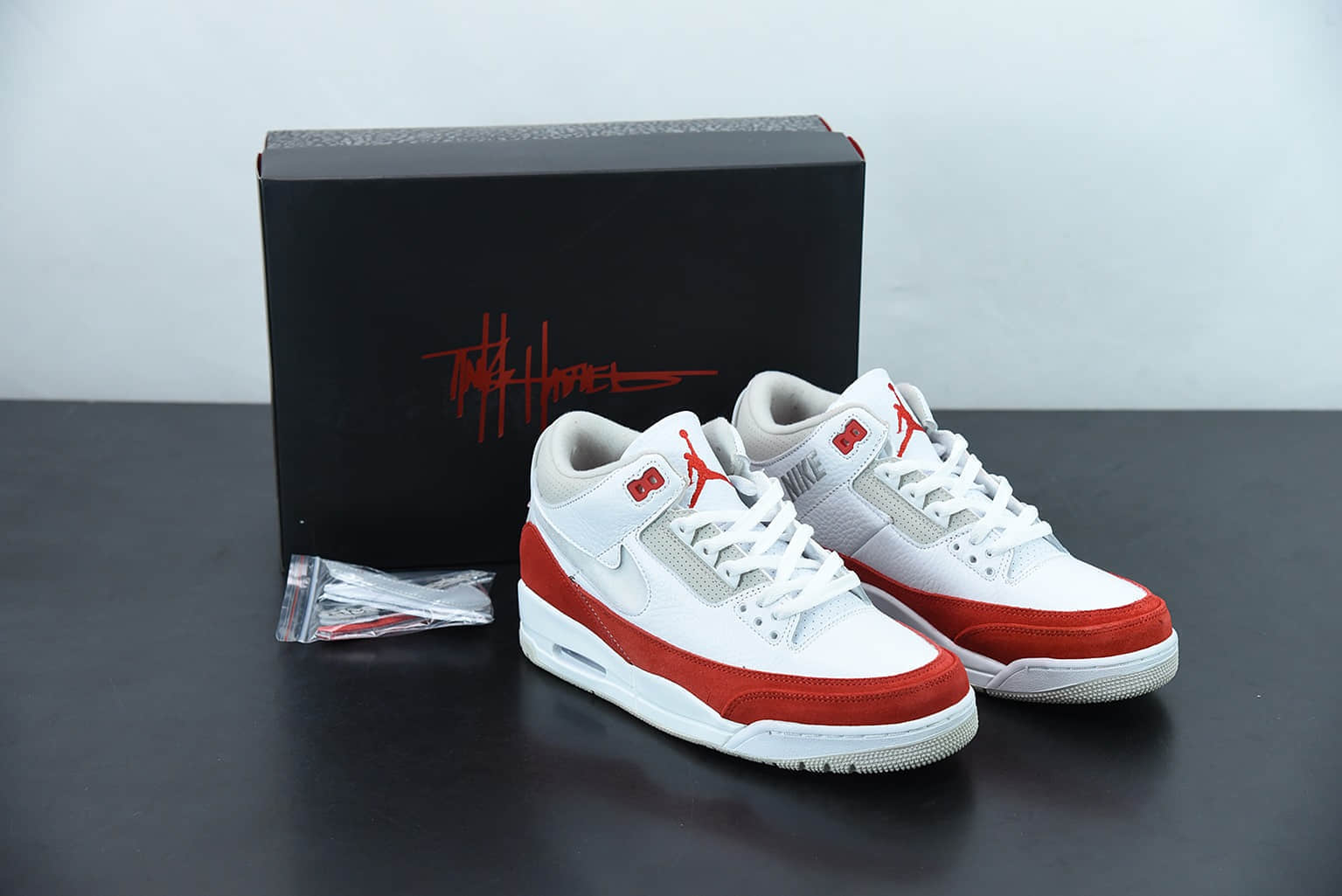 乔丹Air Jordan 3 Retro“Tinker”白红换勾中帮复古休闲运动篮球鞋纯原版本 货号：CJ0939-100