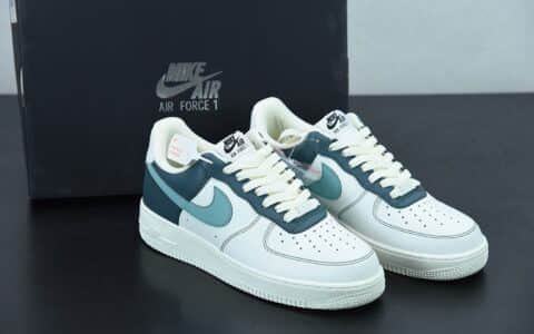 耐克 Nike Air Force 1'07 Low 湖水绿配色空军一号低帮休闲板鞋纯原版本 货号：LT0226-301