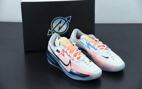 耐克Nike Air Zoom G.T.Cut EP 白橘配色实战系列篮球鞋纯原版本 货号：CZ0176-101