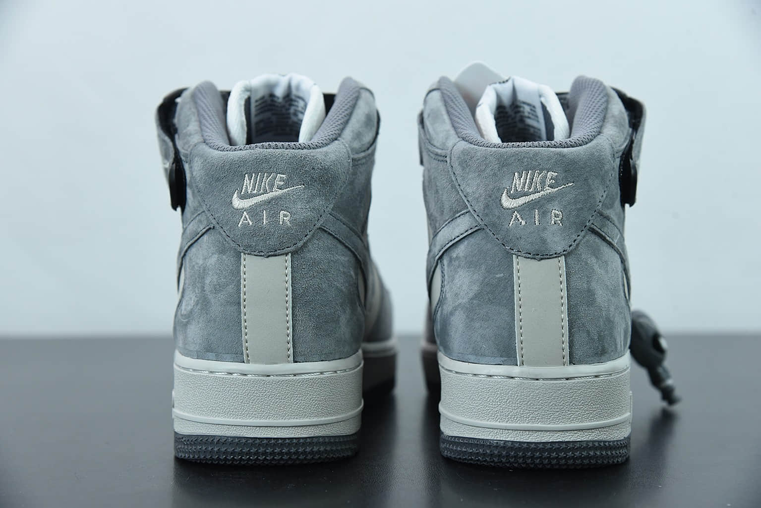 耐克 Nike Air Force 1 空军一号米白灰中帮板鞋纯原版本 货号：CW2288-668