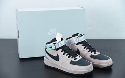 耐克 Nike Air Force 1 Mid '07 “镭射脏粉”空军一号中帮休闲板鞋纯原版本 货号：WZ3066-061