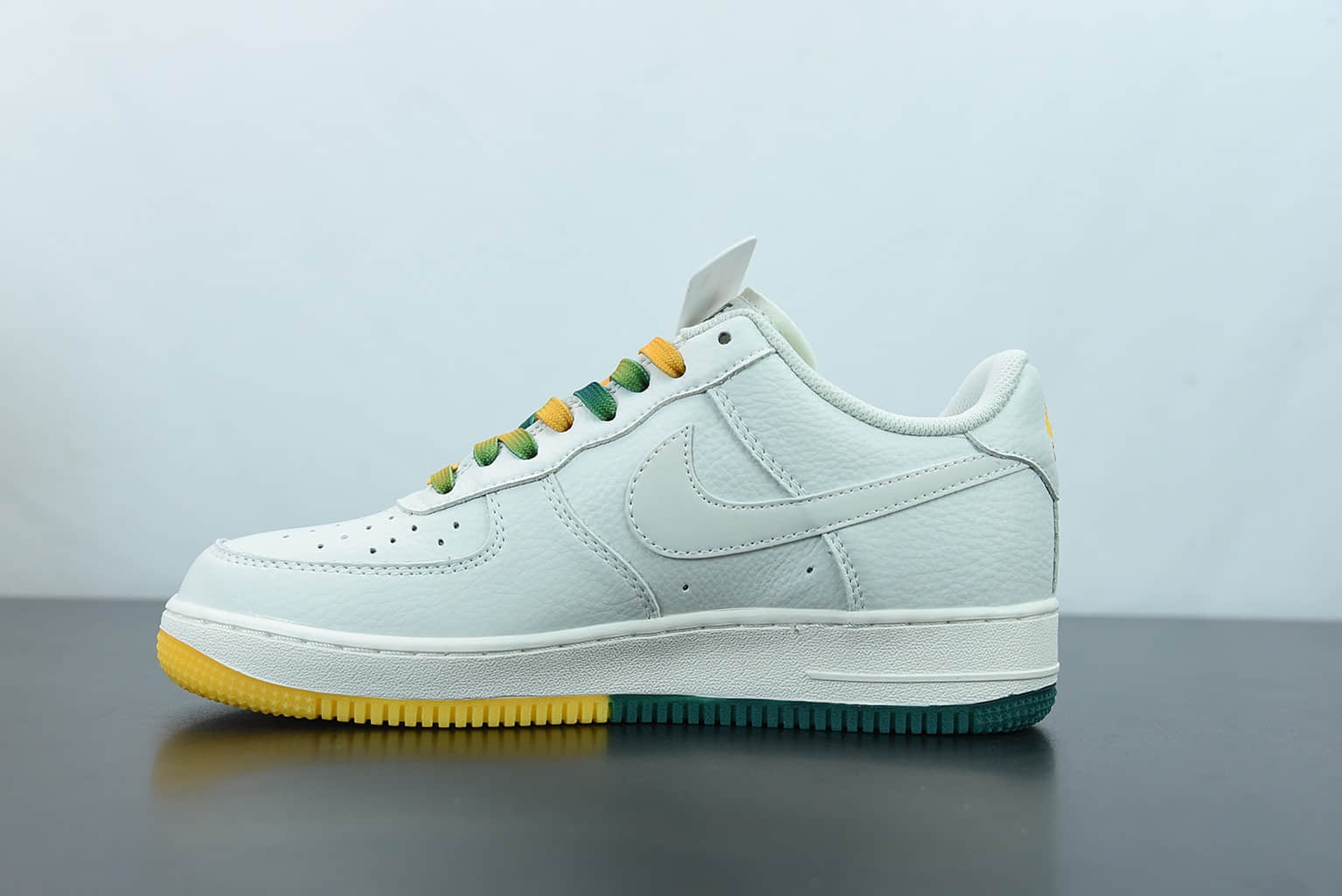 耐克 Nike Air Force 1 Low '07 “米黄绿”犹他爵士队城市限定低帮空军一号休闲板鞋纯原版本 货号：ZJ6695-303