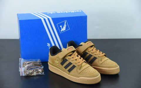 阿迪达斯adidas originals Forum Low adidas Originals Forum RX人气单品小麦低帮复古板鞋纯原版本 货号：GW6230