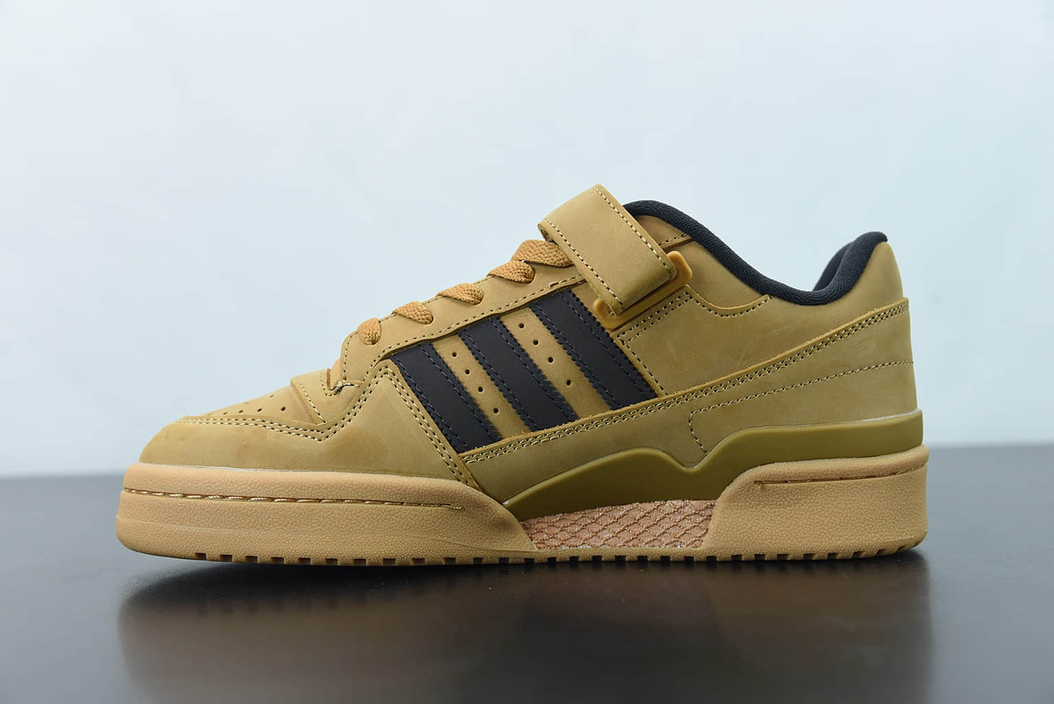 阿迪达斯adidas originals Forum Low adidas Originals Forum RX人气单品小麦低帮复古板鞋纯原版本 货号：GW6230