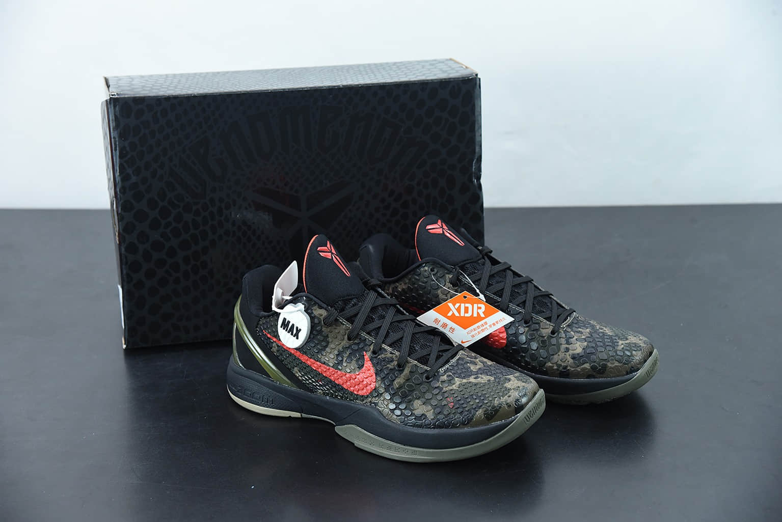 耐克Nike Zoom Kobe 6 Protro VIItalian CamoZK6科比六代沙漠迷彩低帮运动篮球鞋纯原版本 货号：429659-900