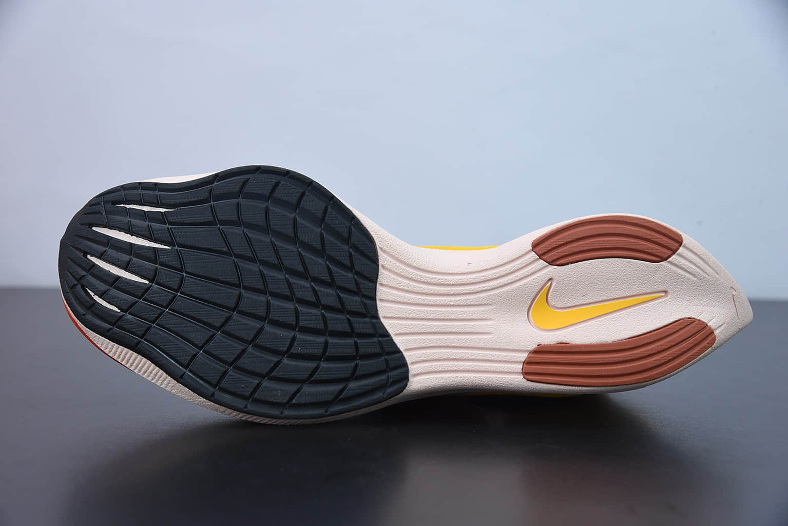 耐克 Nike ZoomX Vaporfly NEXT％ 2 太阳黄马拉松针织面透气运动跑鞋纯原版本 货号：DO2408-739