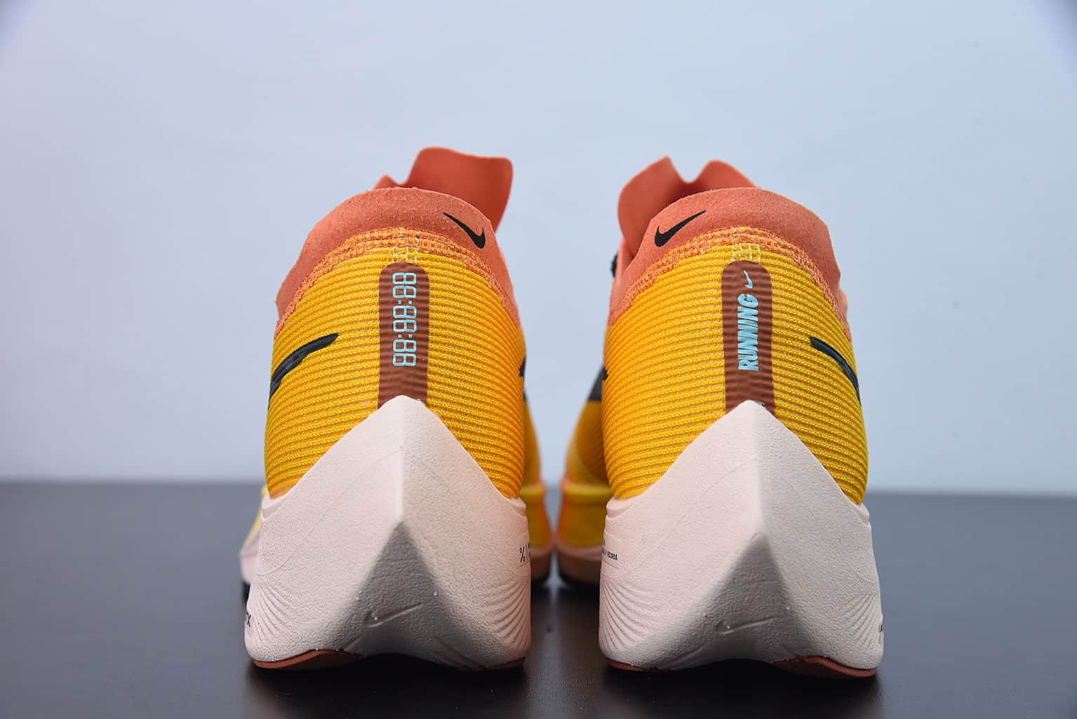 耐克 Nike ZoomX Vaporfly NEXT％ 2 太阳黄马拉松针织面透气运动跑鞋纯原版本 货号：DO2408-739