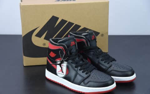 乔丹Air Jordan 1 Zoom CMFT “Bred”黑红高帮经典复古文化休闲运动篮球鞋纯原版本 货号：CT0979-006