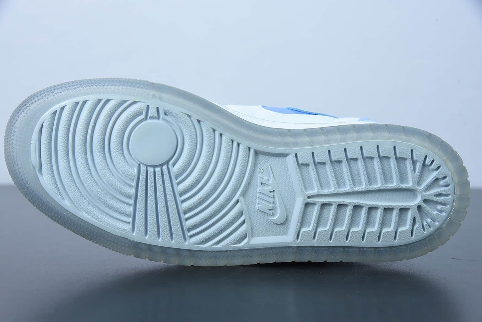 乔丹 Air Jordan 1 High Zoom CMFT 高邦英雄联盟联名雾霾蓝动漫蓝篮球鞋纯原版本 货号：CT5442-040