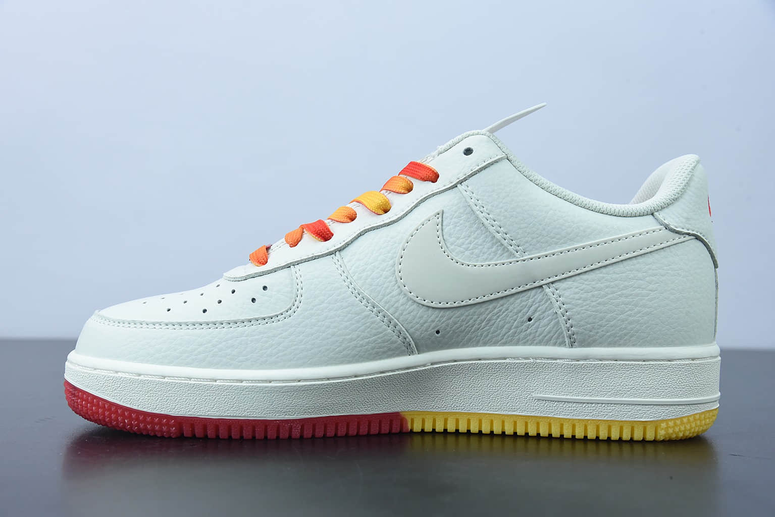 耐克 Nike Air Force 1'07 Low 米红黄 菲尼克斯太阳队城市限定空军一号低帮休闲板鞋纯原版本 货号：HQ8863-996