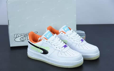 耐克 Nike Air Force 1 Low 'Have A Good Game'白黑橙空军一号反勾低帮休闲板鞋纯原版本 货号：DO2333-101