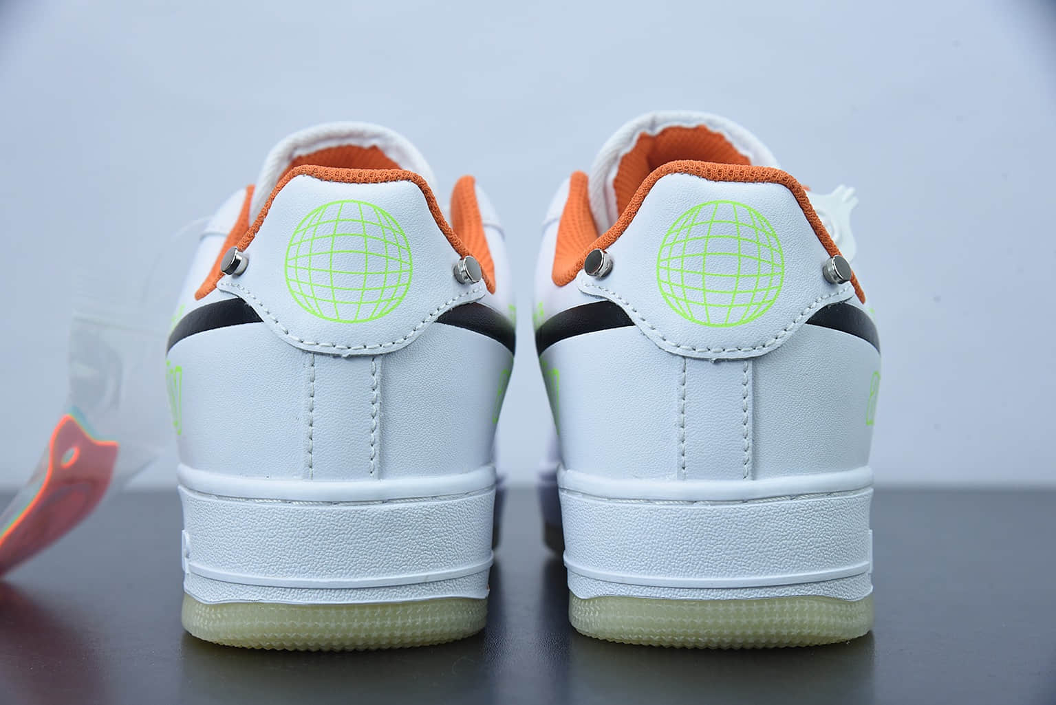 耐克 Nike Air Force 1 Low 'Have A Good Game'白黑橙空军一号反勾低帮休闲板鞋纯原版本 货号：DO2333-101