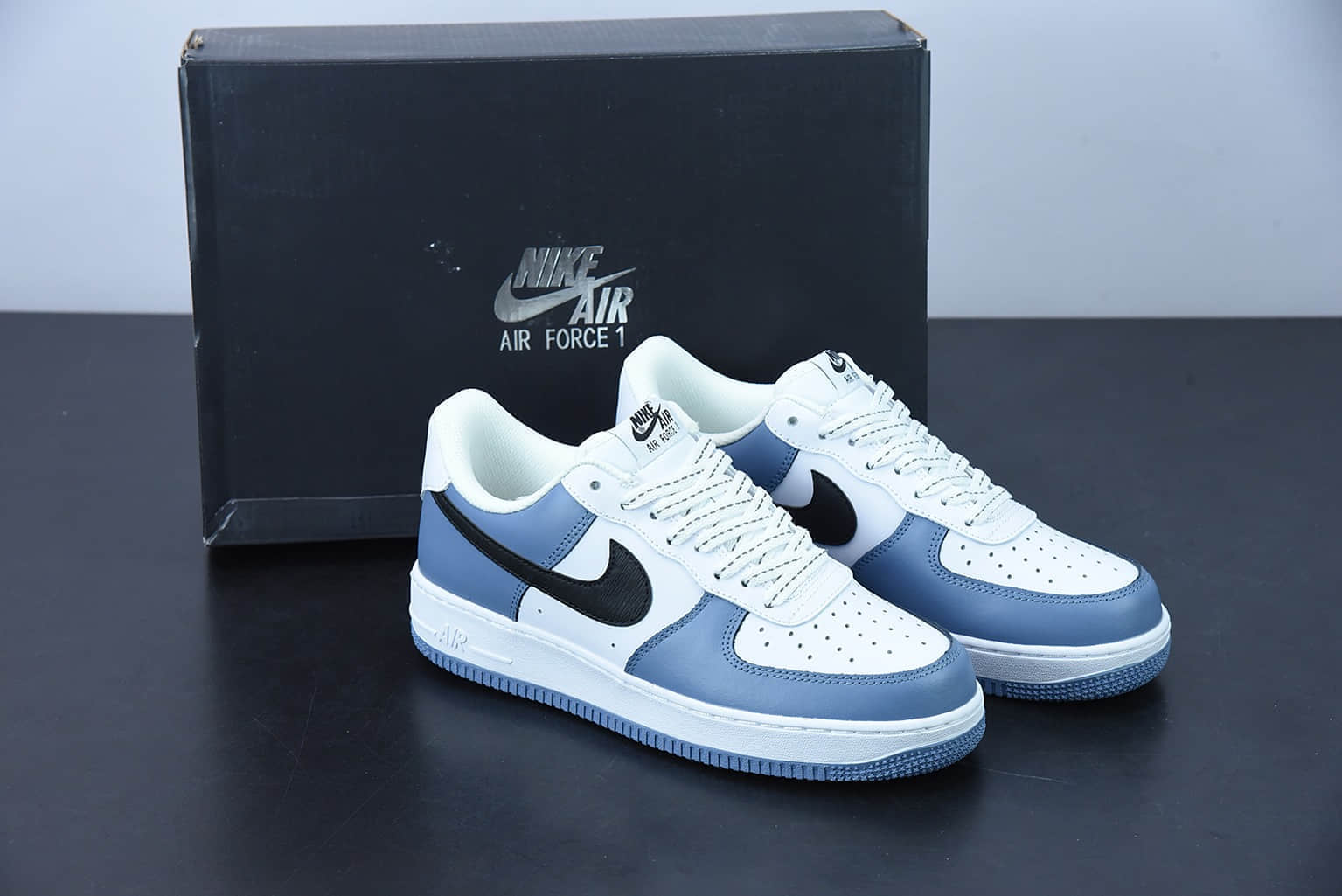 耐克Nike Air Force 1 Low 空军一号天空蓝配色低帮百搭休闲运动板鞋纯原版本 货号：CQ5059-109