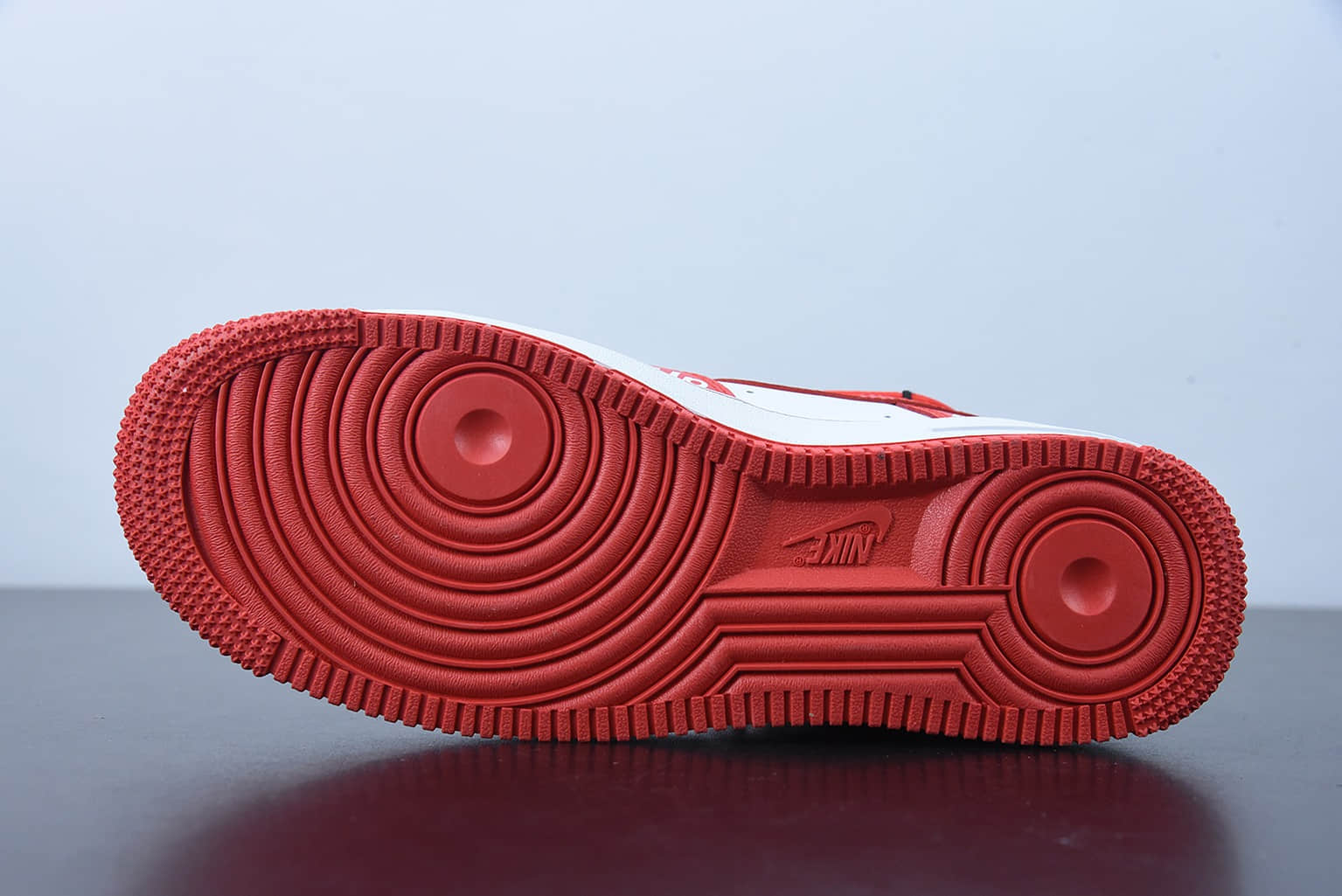 耐克 Nike Air Force 1 React LV8 中国红空军一号低帮休闲板鞋纯原版本 货号：CV1724-100