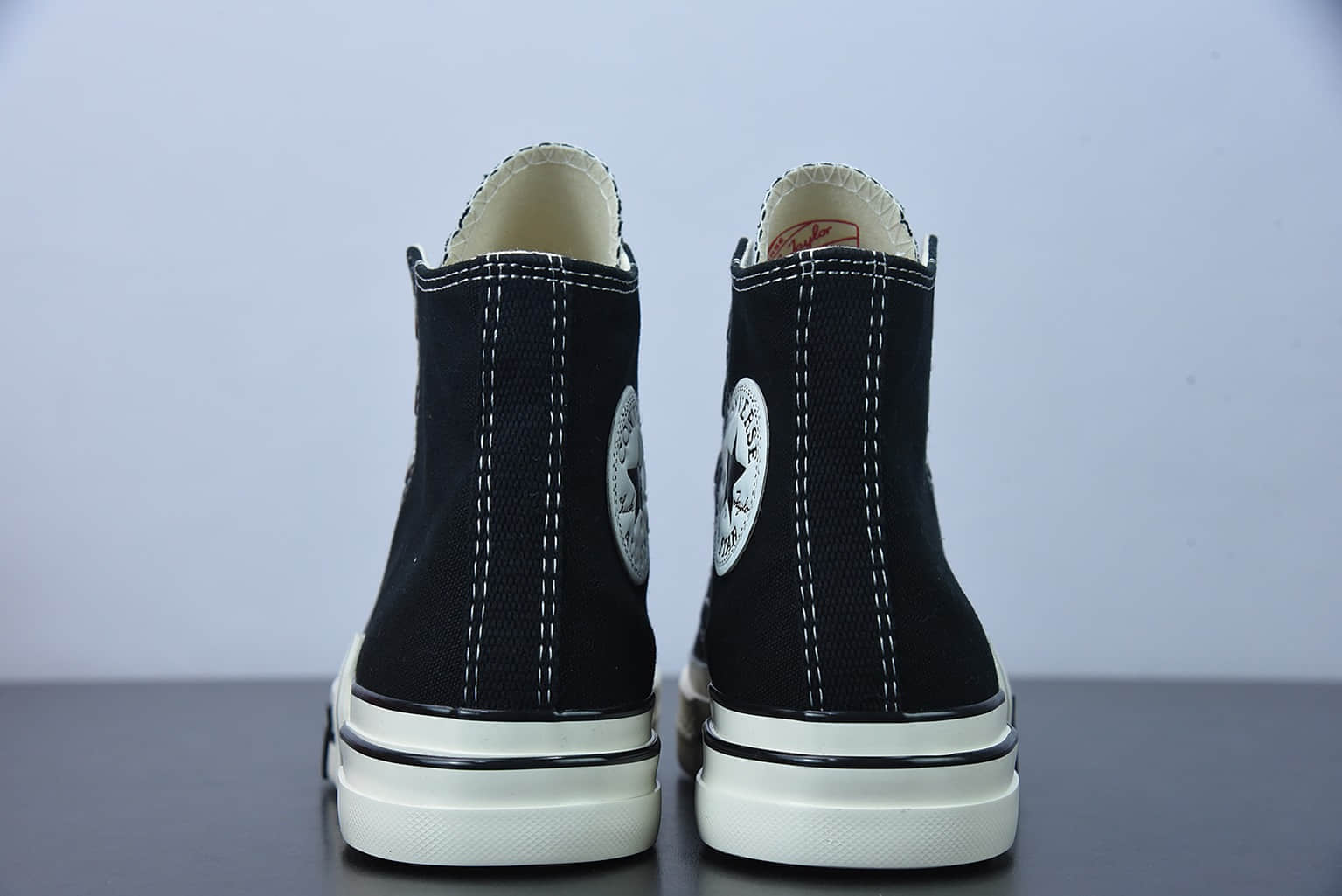 匡威 Converse 1970s x Rubber Patchwork 最新橡胶解构系列高帮黑色板鞋纯原版本 货号： AO2113C