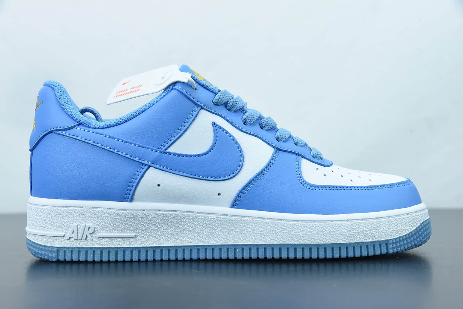 耐克Nike Air Force 1 Low 07 “ Coast”北卡蓝 空军一号低帮百搭休闲运动板鞋纯原版本 货号：CT1989-441