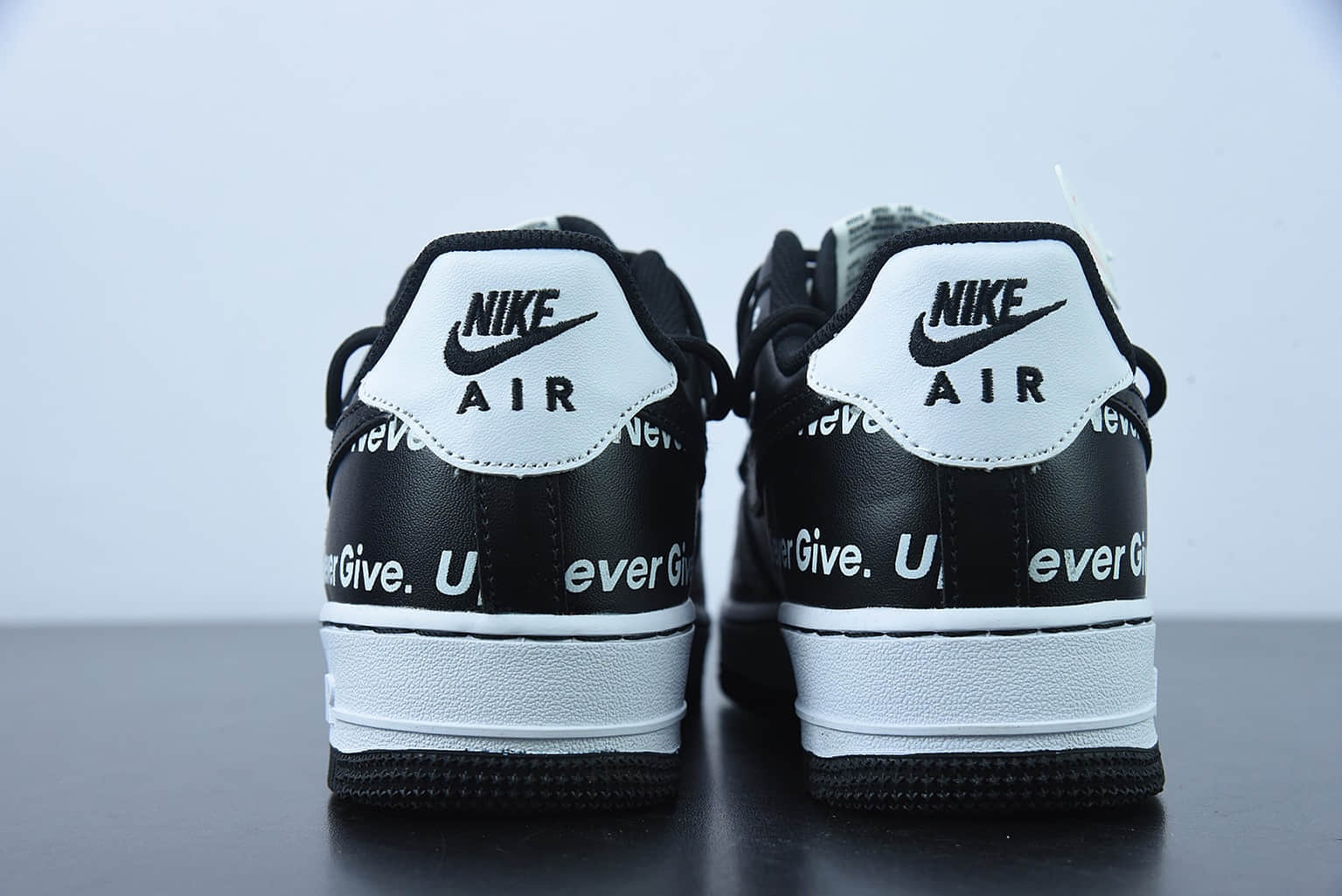 耐克 Nike Off-White™x Nike Air Force 1'07 LowBlackWhite空军一号“OW黑白熊猫登山绑绳”低帮经典百搭休闲运动板鞋纯原版本 货号：CV1724-104