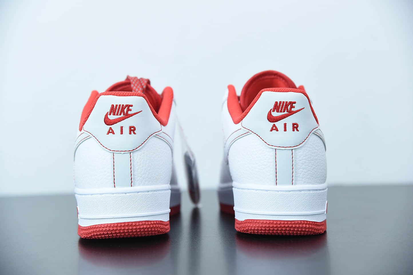 耐克 Nike Air Force 1 '07 马克线2代满天星白红配色空军一号低帮休闲板鞋纯原版本 货号：CN2896-101