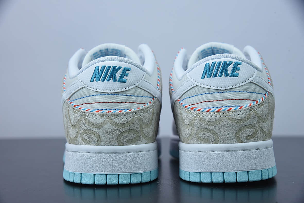 耐克 Nike SB Dunk Low “Barber Shop” 理发店联名低帮休闲板鞋纯原版本 货号：DH7614-500