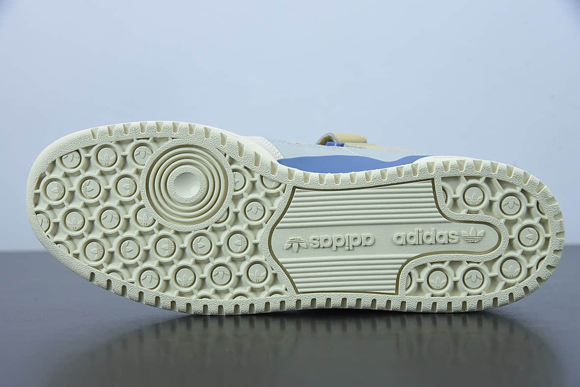 阿迪达斯Adidas Originals Forum 84 Low 混泥土灰黄低帮百搭潮流休闲运动板鞋纯原版本 货号：GX4575