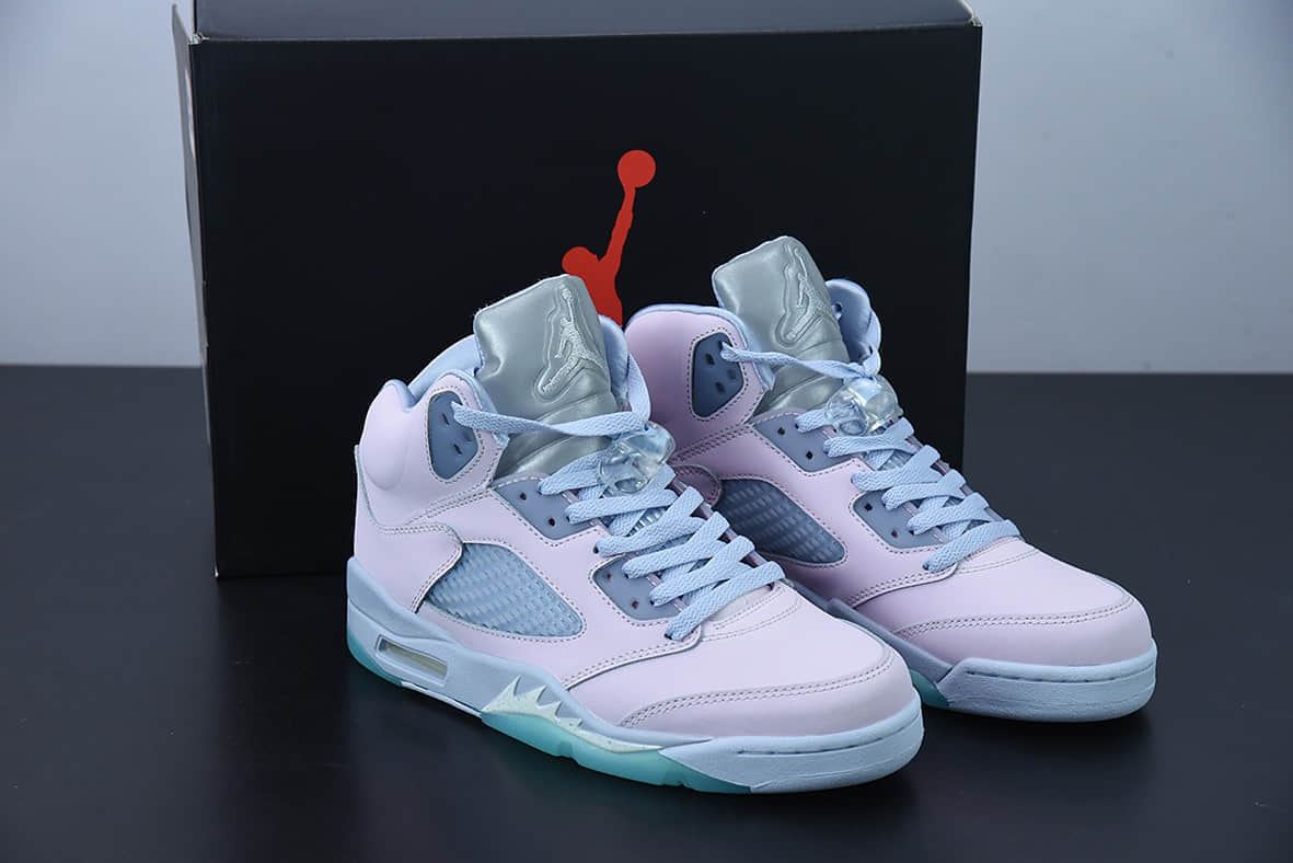 乔丹Air Jordan 5 “Easter” aj5 复活节彩蛋高帮篮球鞋纯原版本 货号：DV0562-600