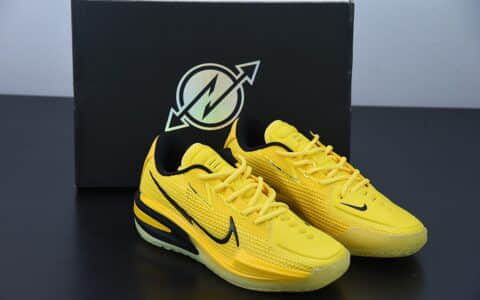 耐克 Nike AIR ZOOM G.T. CUT 李小龙黑黄实战篮球鞋纯原版本 货号：CZ0175-701