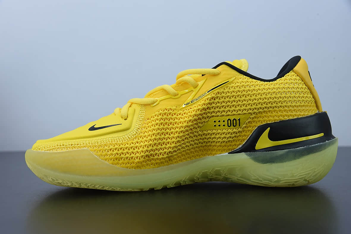 耐克 Nike AIR ZOOM G.T. CUT 李小龙黑黄实战篮球鞋纯原版本 货号：CZ0175-701