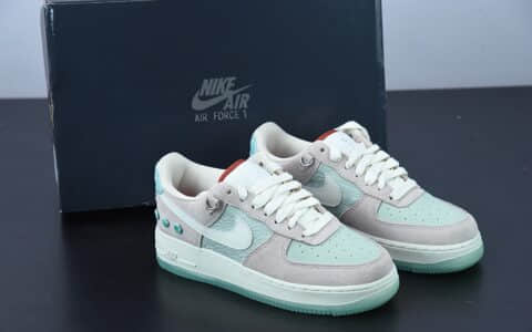 耐克 Nike Air Force 1 '07 Low 粉绿绿松石空军一号百搭休闲运动板鞋纯原版本 货号：DQ5361-011