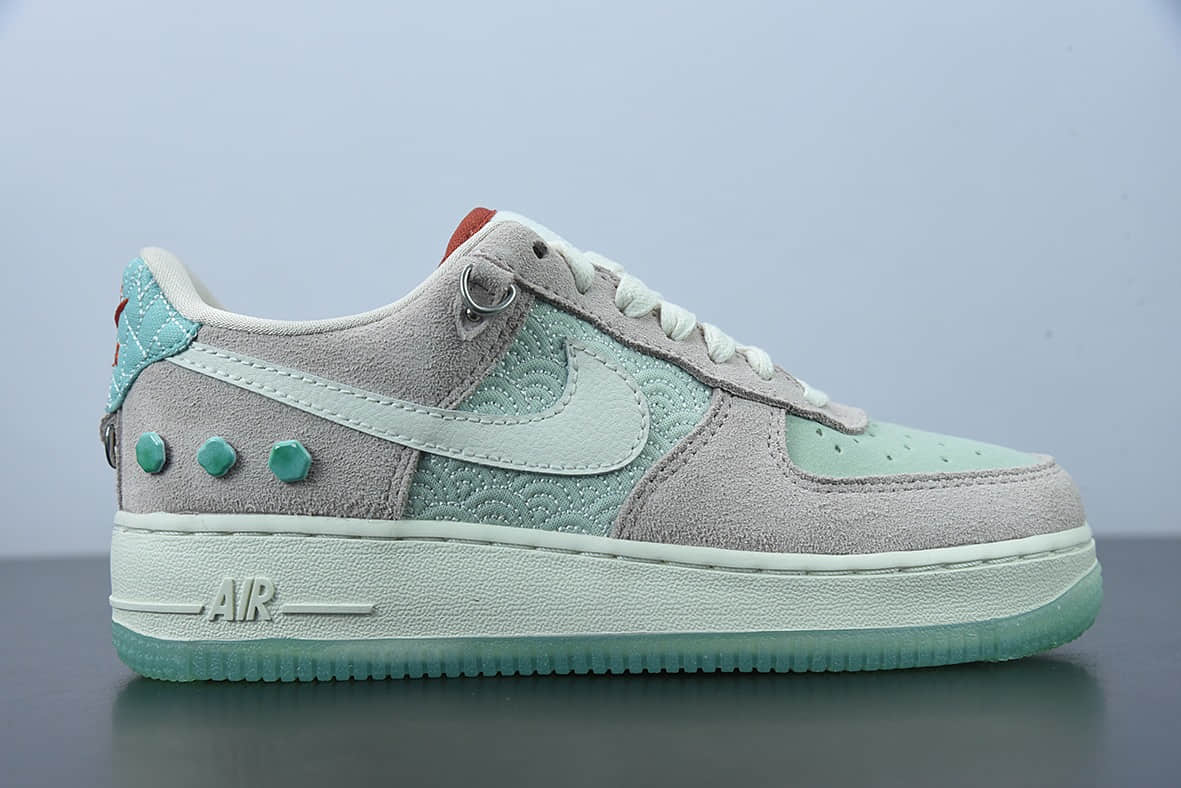 耐克 Nike Air Force 1 '07 Low 粉绿绿松石空军一号百搭休闲运动板鞋纯原版本 货号：DQ5361-011