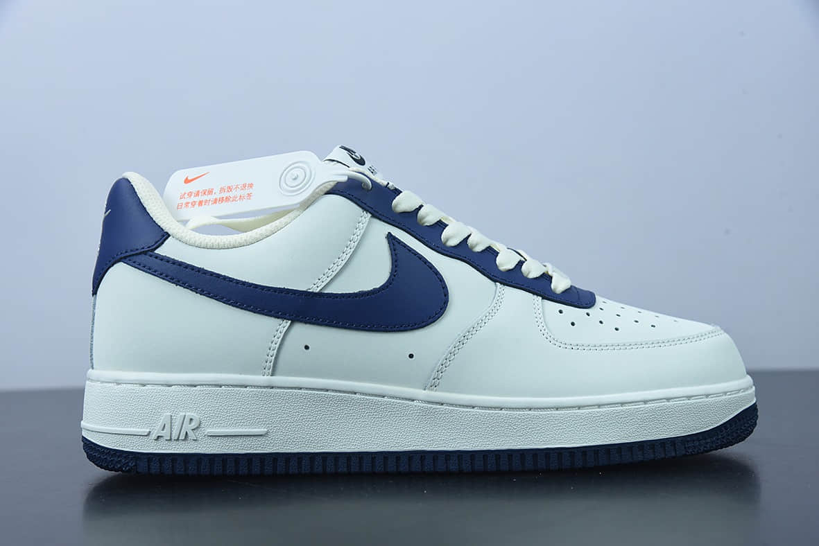 耐克 Nike Air Force 1 Low '07 “米蓝拼接”低帮空军一号休闲板鞋纯原版本 货号：AL2236-106