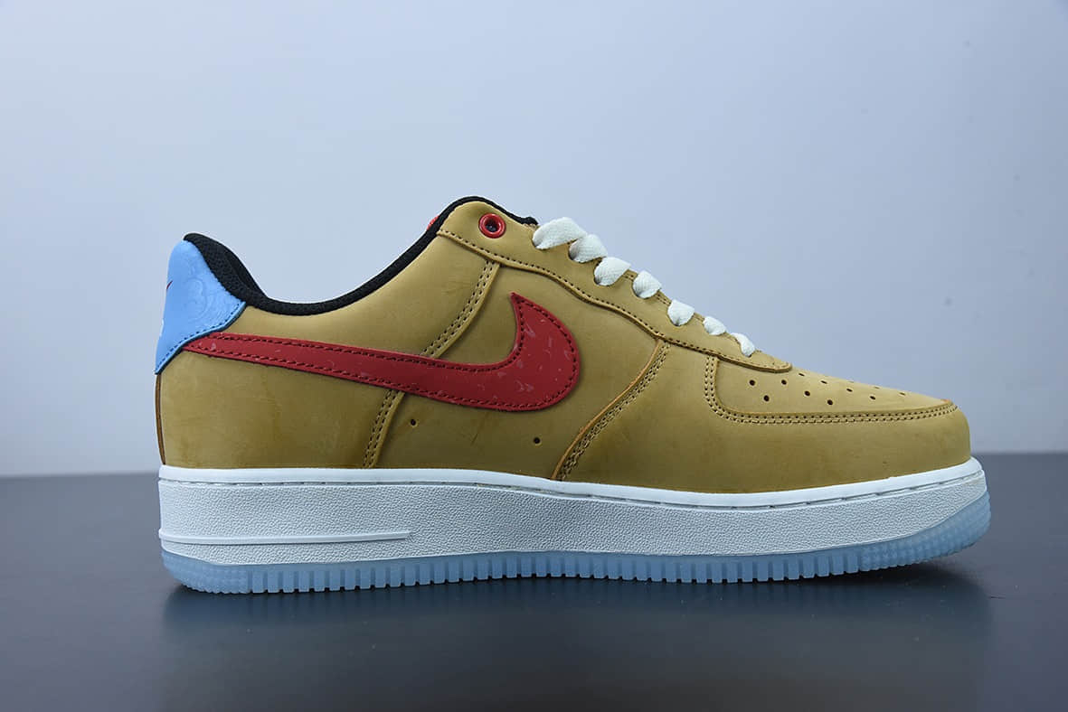 耐克 Nike Air Force 1 Low “Satellite”棕红空军一号低帮百搭休闲运动板鞋纯原版本 货号：DQ7628-200