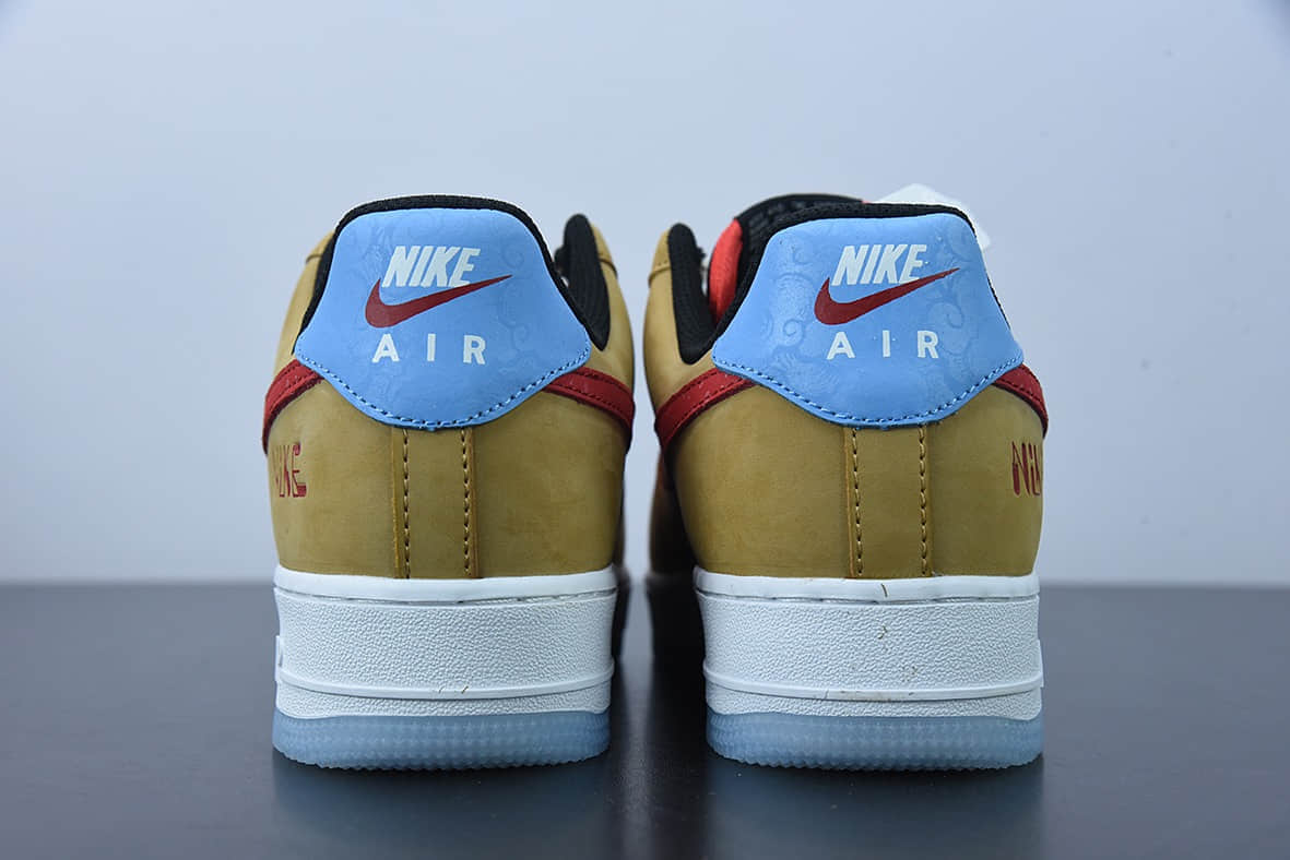 耐克 Nike Air Force 1 Low “Satellite”棕红空军一号低帮百搭休闲运动板鞋纯原版本 货号：DQ7628-200