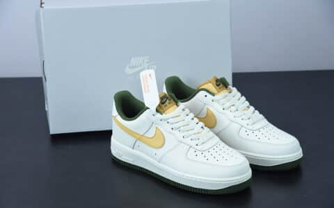 耐克 Nike Air Force 1 Low 黄绿拼接空军一号低帮百搭休闲运动板鞋纯原版本 货号：LS9042-108