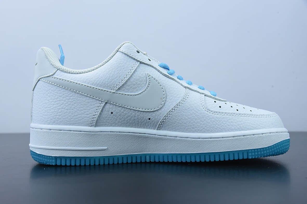 耐克 Nike Air Force 1 Low '07 “白蓝水晶”配色低帮空军一号休闲板鞋纯原版本 货号：KH0806-168