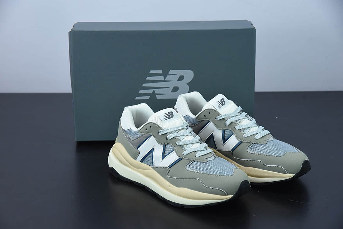 新百伦 New Balance 5740灰绿拼色复古跑鞋纯原版本 货号：M5740LLG