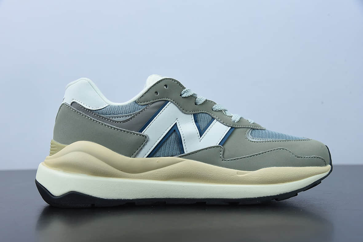 新百伦 New Balance 5740灰绿拼色复古跑鞋纯原版本 货号：M5740LLG