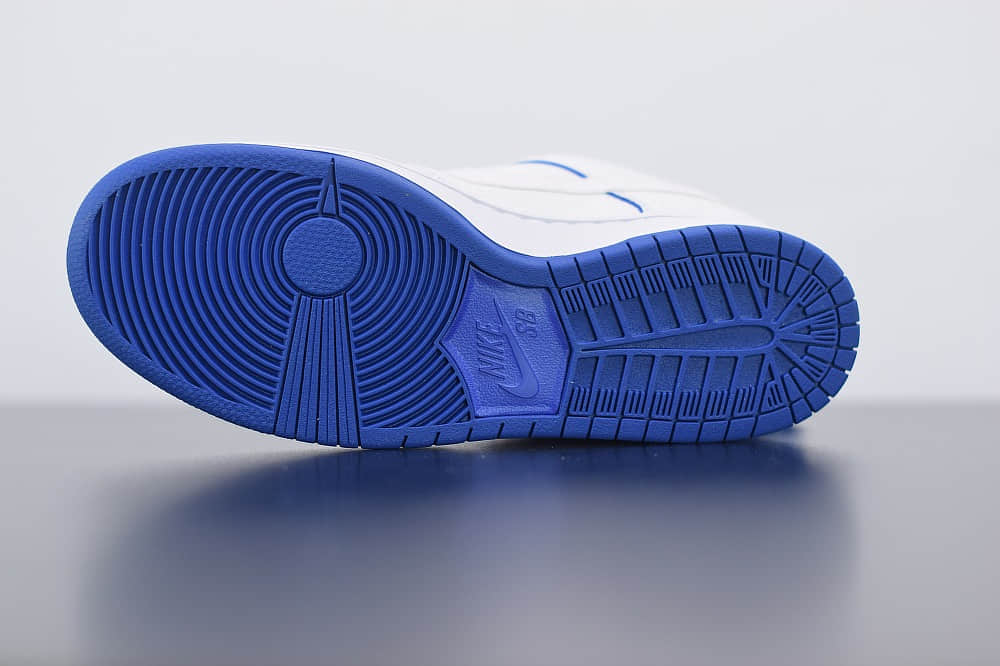 耐克 Nike SB DUNK LOW 白兰扣扣乐爆裂纹冰蓝青花瓷休闲文化板鞋纯原版本 货号：CJ6884-100