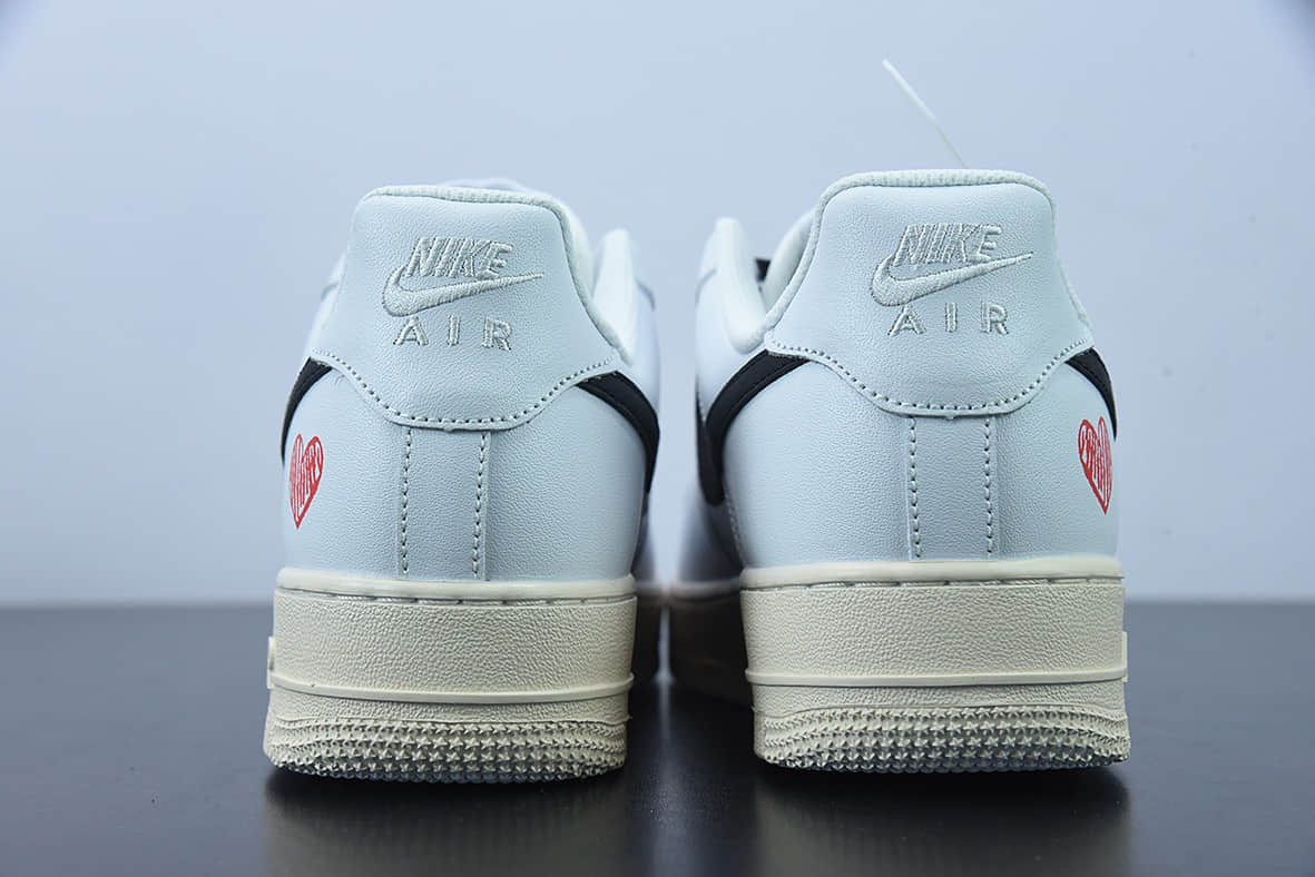 耐克 Nike Air Force 1 Low 空军一号情人节限定苏格兰风格爱心vibe做旧风低帮百搭休闲板鞋纯原版本 货号：CW2288-112