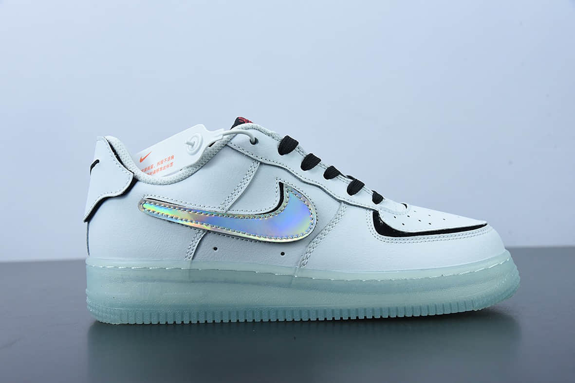 耐克 Nike Air Force 1 魔术贴山峰白空军一号低帮运动休闲板鞋纯原版本 货号：DH7341-100