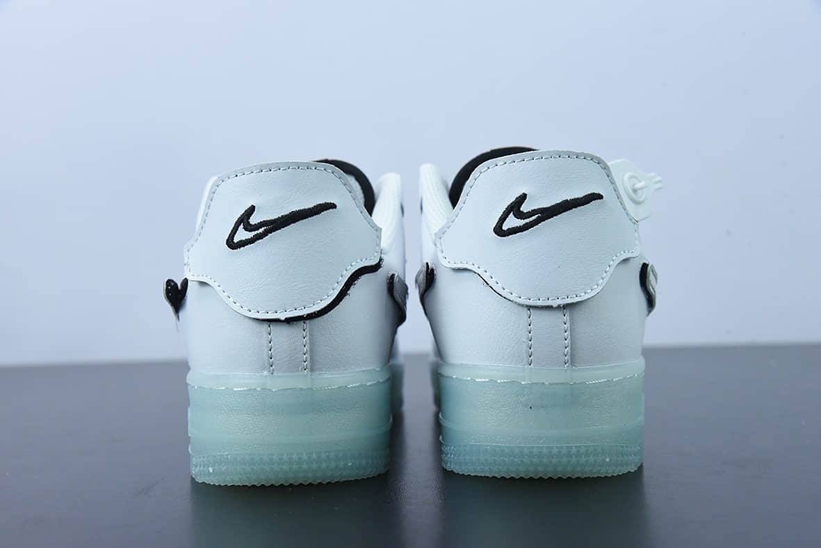 耐克 Nike Air Force 1 魔术贴山峰白空军一号低帮运动休闲板鞋纯原版本 货号：DH7341-100