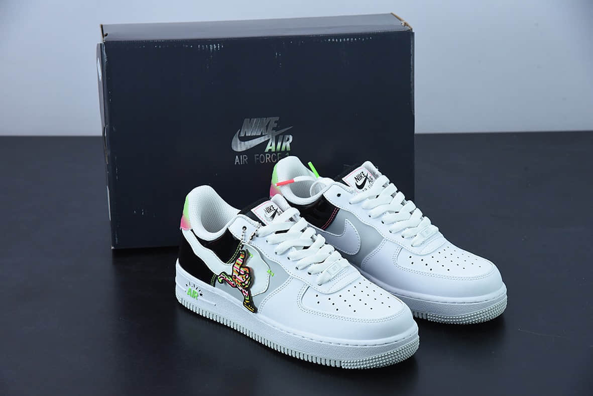 耐克 Nike Air Force 1 Low空军一号40周年波普艺术低帮休闲板鞋纯原版本 货号：DV1229-111