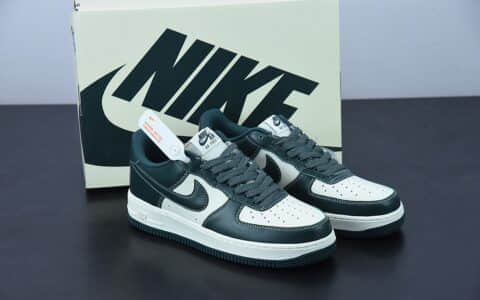 耐克 Nike Air Force 1 AF1 白绿复古空军一号低帮板鞋纯原版本 货号：LU6965-756